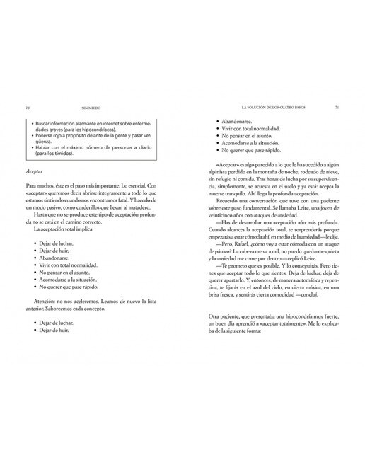 Sin miedo: El método comprobado para superar la ansiedad, las obsesiones, la hipocondría y cualquier temor irracional (Tapa blanda) 6