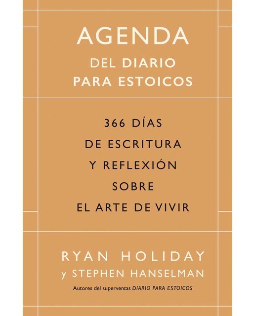 Imagem 0 de Agenda de Diario para estoicos: 366 días de escritura y reflexión sobre el arte de vivir (Capa mole)