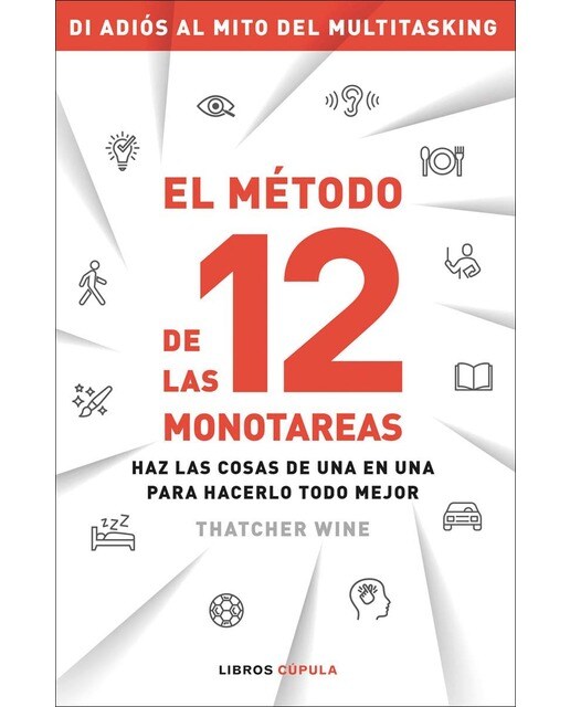 El método de las 12 monotareas: Haz las cosas de una en una para hacerlo todo mejor (Capa mole com abas) 1