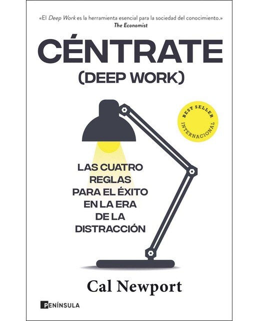 Imagem 0 de Céntrate (Deep Work): Las cuatro reglas para el éxito en la era de la distracción (Capa mole com abas)