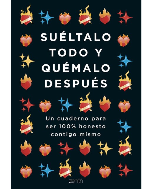 Suéltalo todo y quémalo después: Un cuaderno para ser 100% honesto contigo mismo (Capa mole com abas) 1