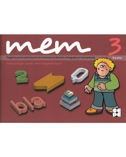 Mem 3. Programa para la Estimulación de la memoria, la atención, el lenguaje y el razonamiento (Capa mole) 1
