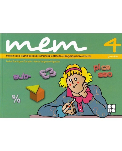 Mem 4. Programa para la Estimulación de la memoria, la atención, el lenguaje y el razonamiento (Capa mole) 1