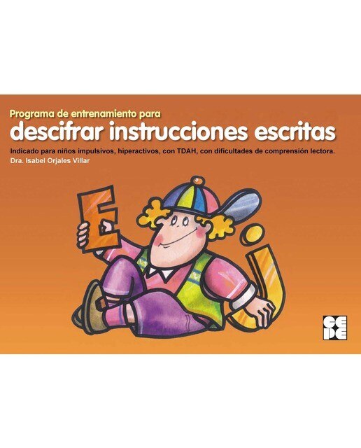 Programa de entrenamiento para descifrar instrucciones escritas(Tapa blanda) 1