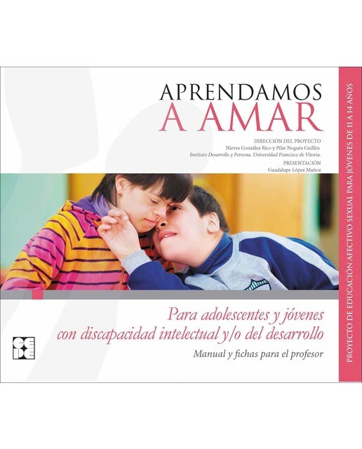 Aprendamos a Amar. Discapacidad intelectual. Material para el Educador (Capa mole) 1