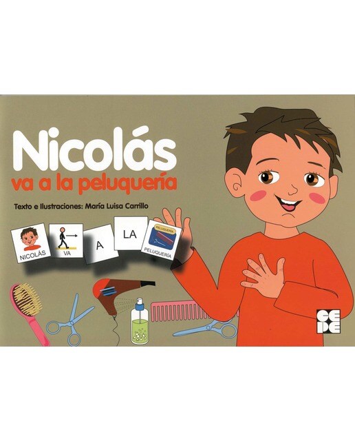Pictogramas: Nicolás va a la peluquería 1