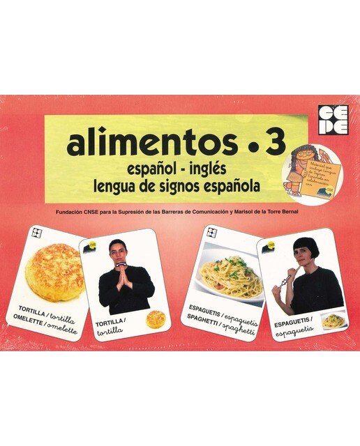 Vocabulario fotográfico elemental - Alimentos 3 (elaborados) 1