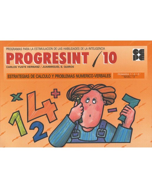 PROGRESINT 10. Estrategias de Cálculo y Problemas Numérico-Verbales (Capa mole) 1