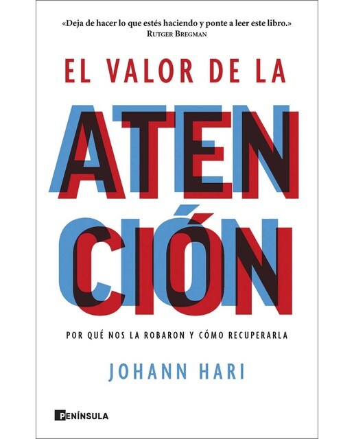 Imagem 0 de El valor de la atención: Por qué nos la robaron y cómo recuperarla (Capa mole com abas)