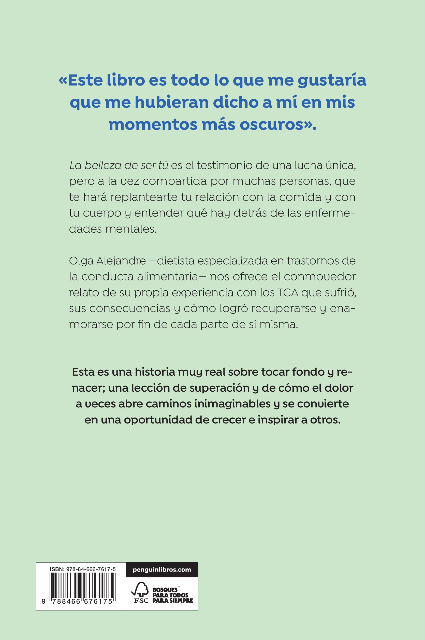 La belleza de ser tú: La historia real de cómo sobreviví al TCA (Capa mole) 2