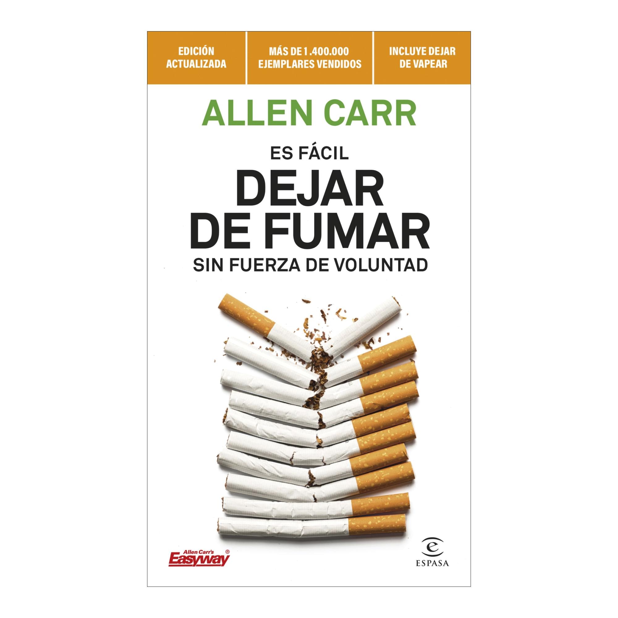 Imagem 0 de Es fácil dejar de fumar sin fuerza de voluntad (Capa mole com abas)