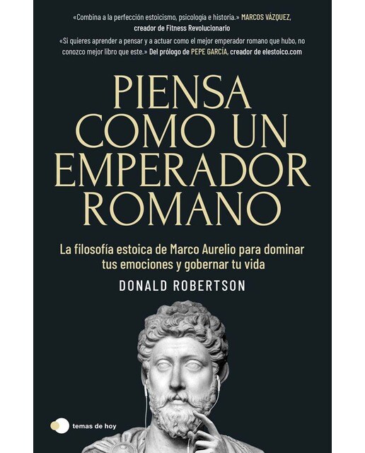 Imagem 0 de Piensa como un emperador romano: La filosofía estoica de Marco Aurelio para dominar tus emociones y gobernar tu vida (Capa mole com abas)