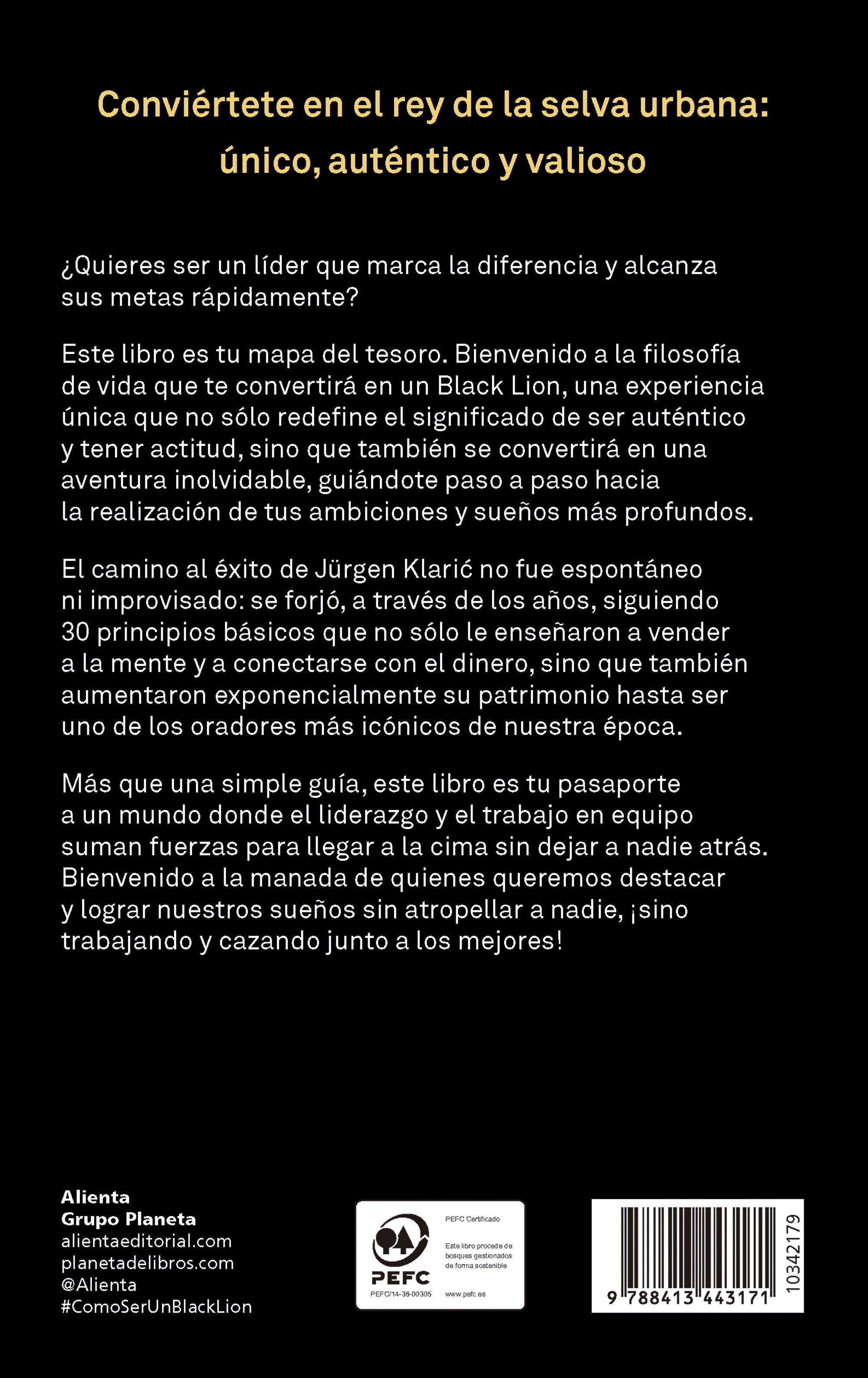 Cómo ser un Black Lion: 30 principios para convertirse en un ganador (Capa mole com abas) 2