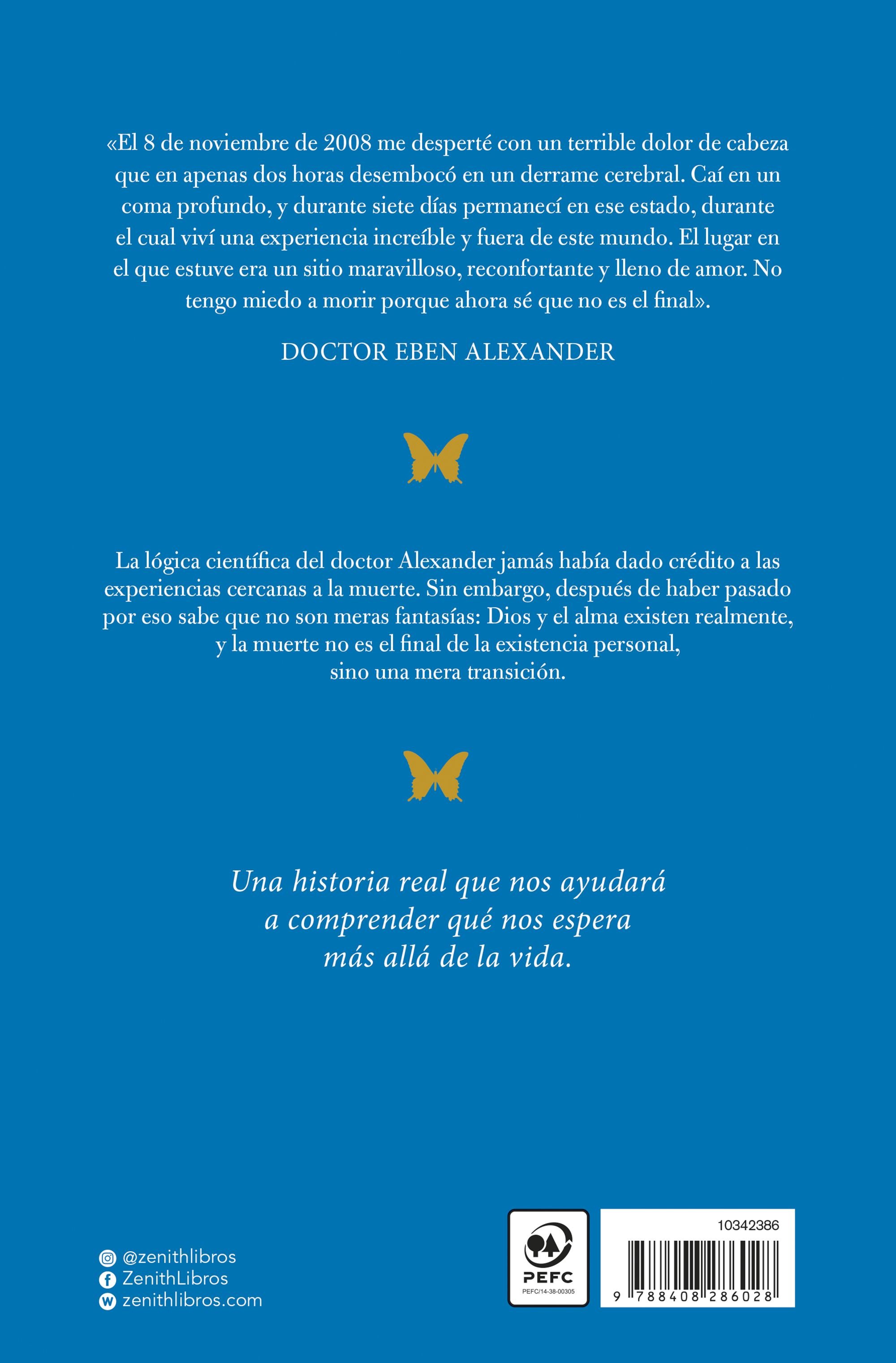 La prueba del cielo (Capa mole com abas) 2