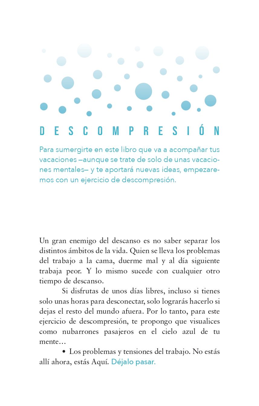 El libro de la toalla: Vacaciones mentales para inspirar tu vida 4