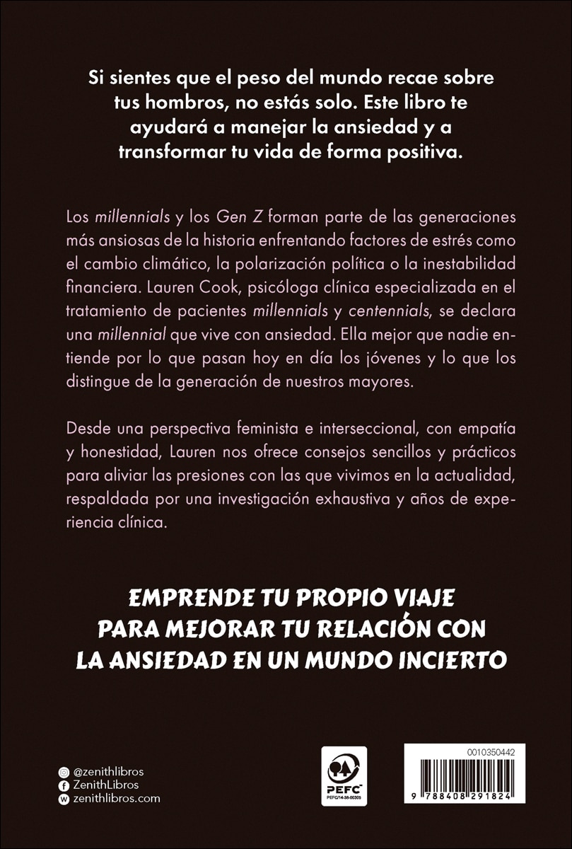 No me da la vida: Una guía para manejar la ansiedad para milenials, centenials y más allá (Capa mole com abas) 2