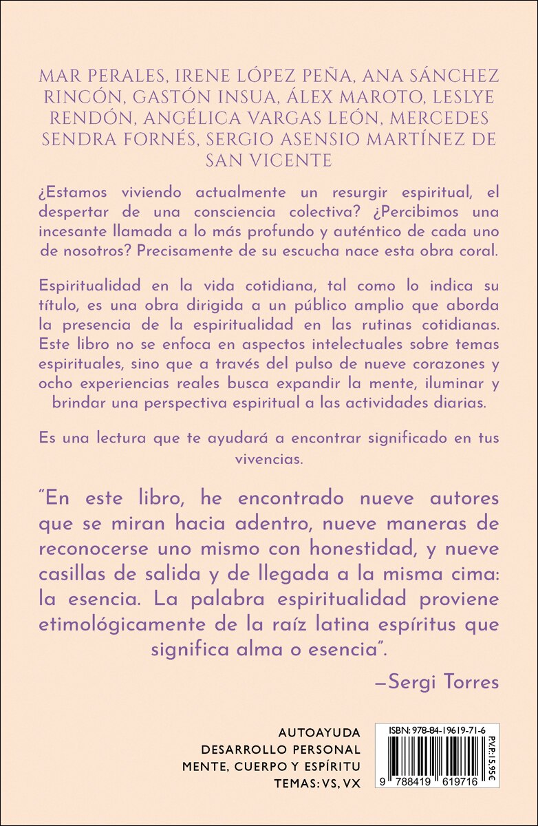 Espiritualidad en la vida cotidiana: 8 experiencias reales (Capa mole com abas) 2