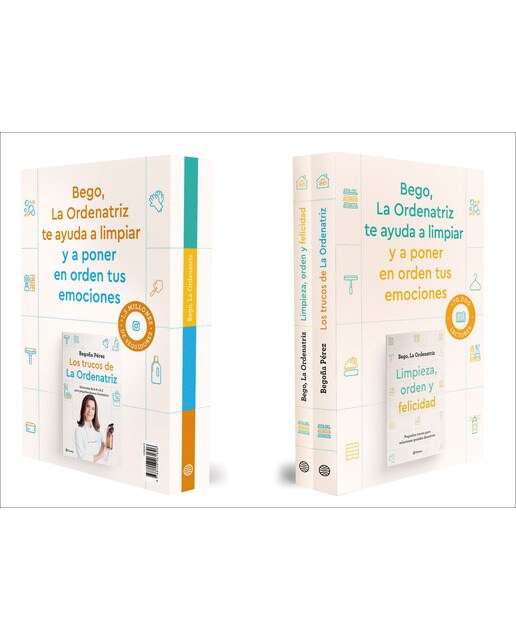 Imagem 0 de Estuche La Ordenatriz Limpieza, orden y felicidad + Los trucos de La Ordenatriz: Las tareas del hogar son infinitas, pero con L (Capa mole com abas)