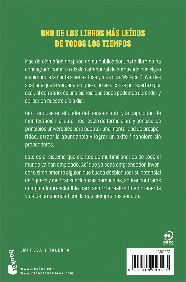 La ciencia de hacerse rico: Cómo ganar dinero y alcanzar la vida que deseas (Bolso) 3