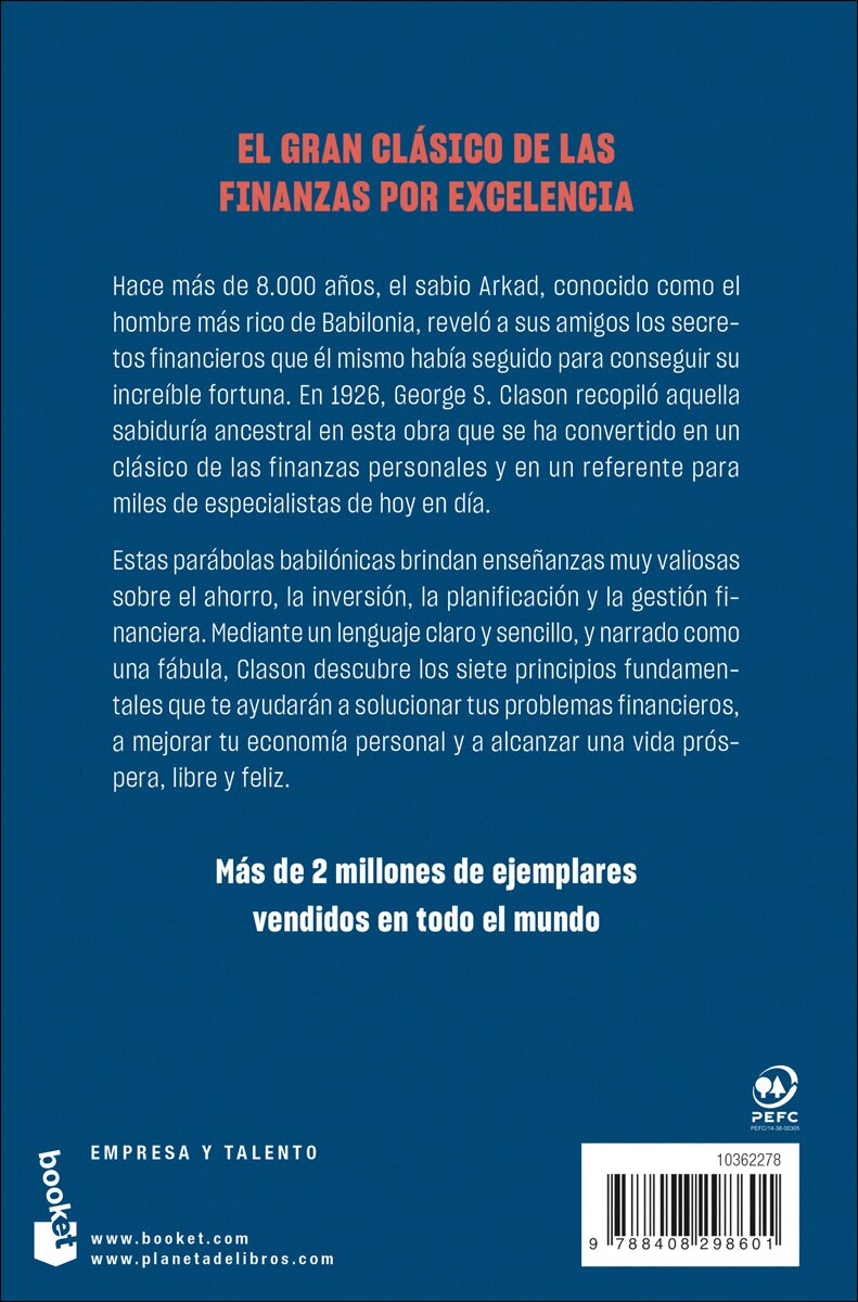 El hombre más rico de Babilonia: Los siete principios fundamentales para alcanzar el éxito financiero (Bolso) 3