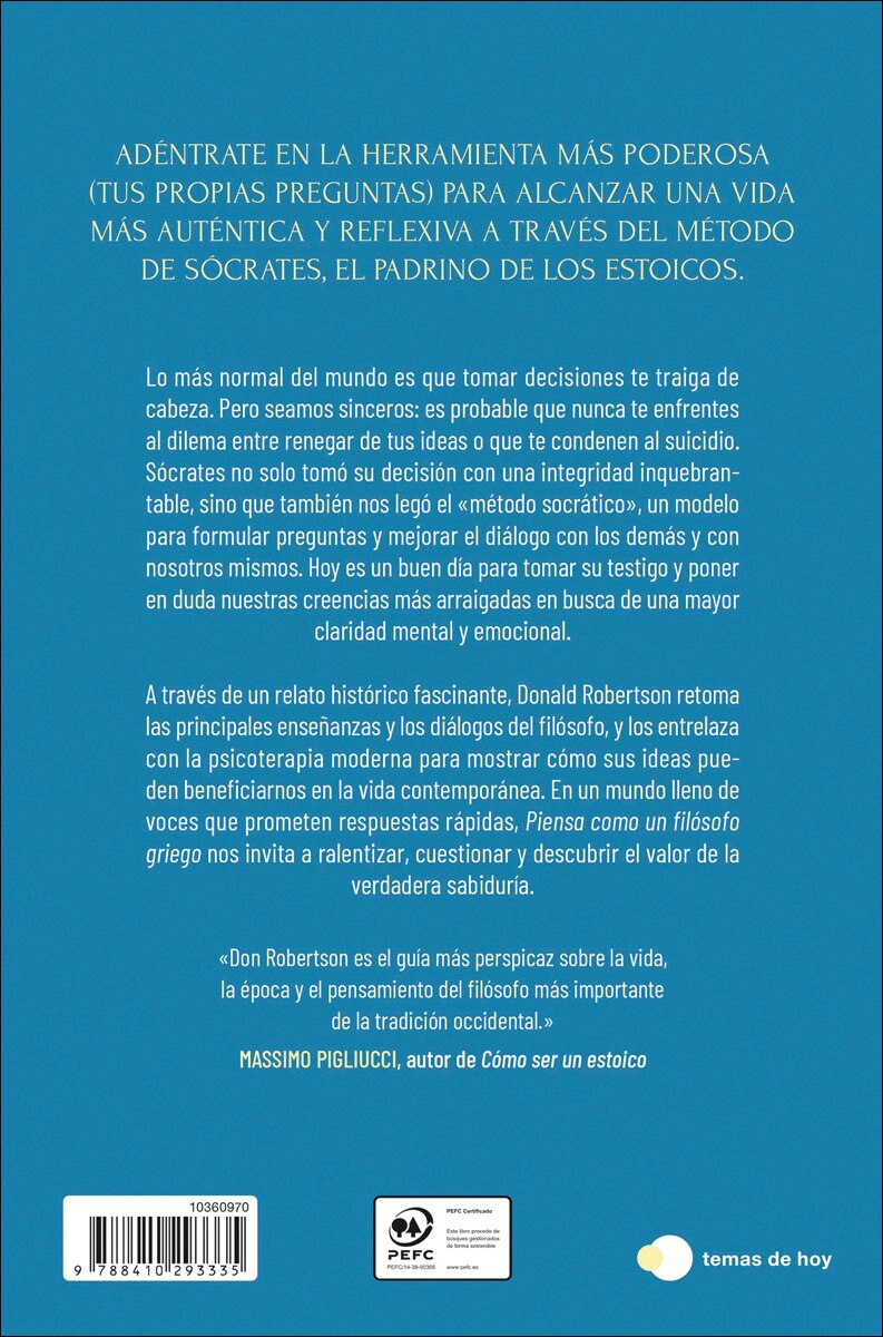 Piensa como un filósofo griego: El método de Sócrates para alumbrar las ideas y las respuestas que necesitas (Capa mole com abas) 2