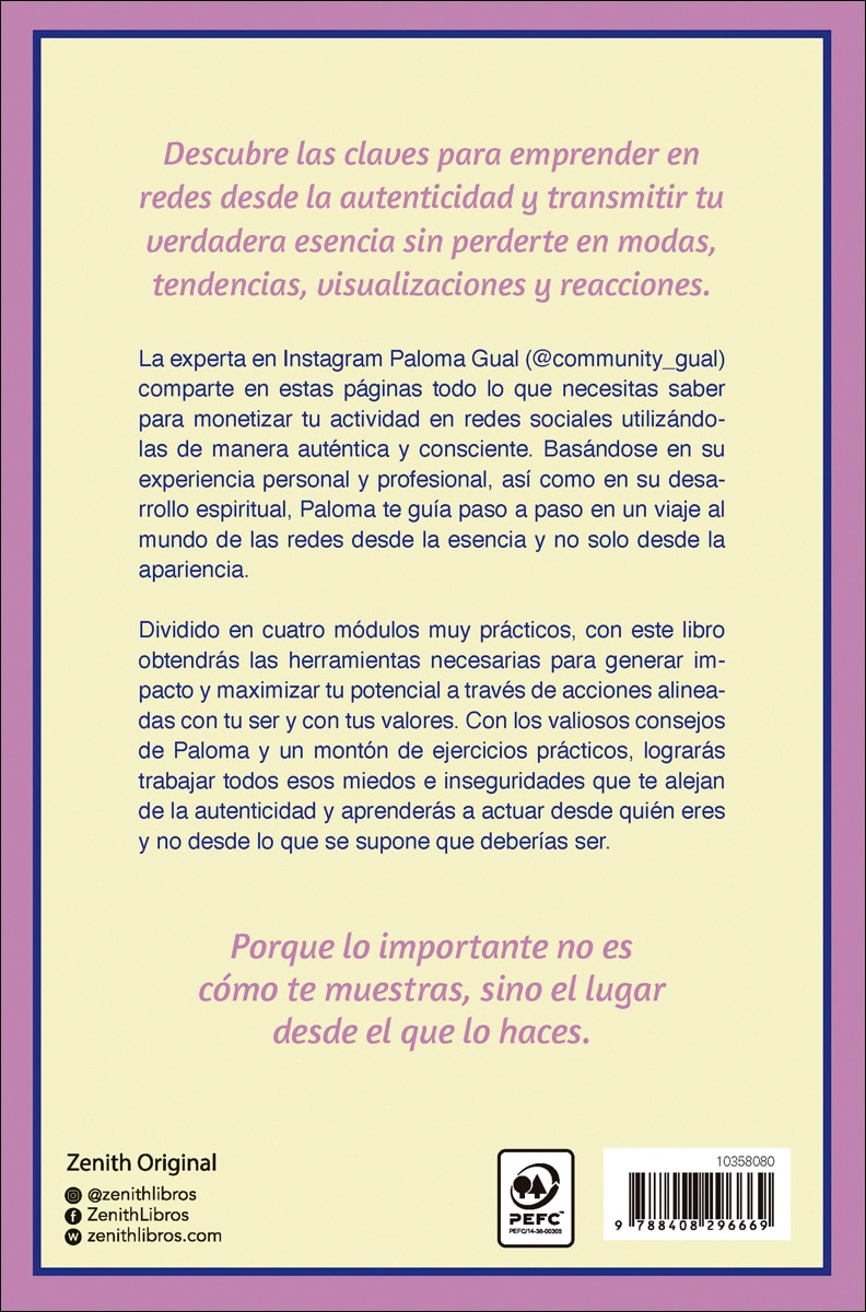 #SéTúMisma: Aprende a triunfar en redes sociales desde la autenticidad (Capa mole com abas) 2
