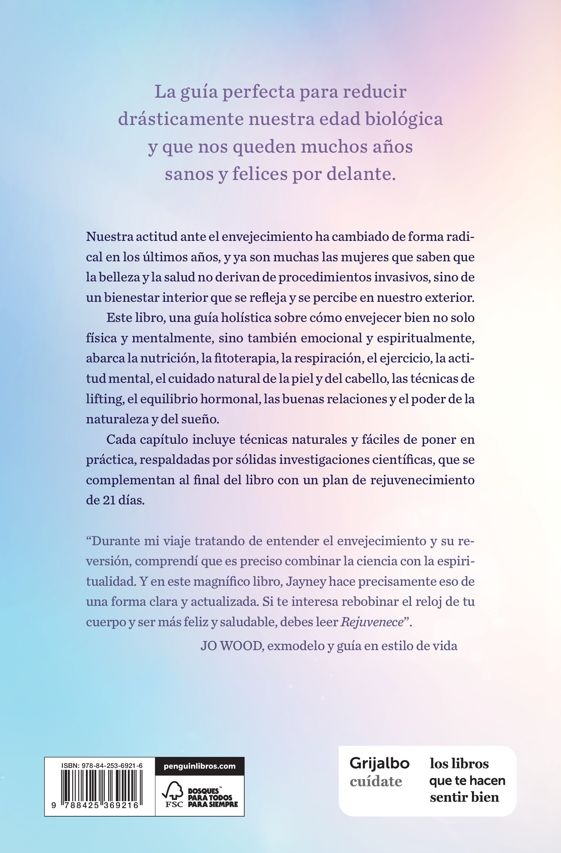 Rejuvenece: El plan definitivo para combatir en envejecimiento de forma natural (Capa mole) 2