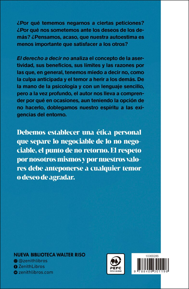 El derecho a decir no: Cómo ganar autoestima sin perder asertividad (Capa mole com abas) 2