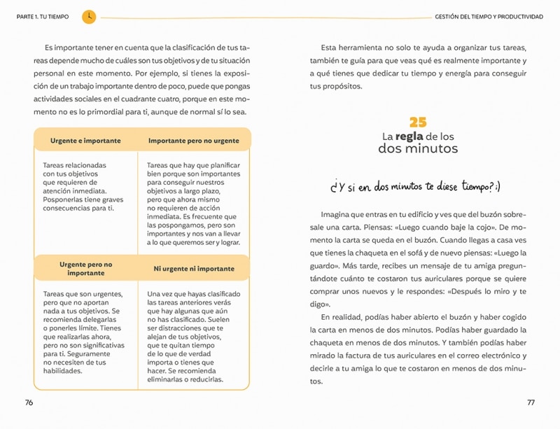 Tiempo para vivir: 100 herramientas psicológicas para optimizar tu tiempo de ocio, trabajo y descanso (Capa mole) 10