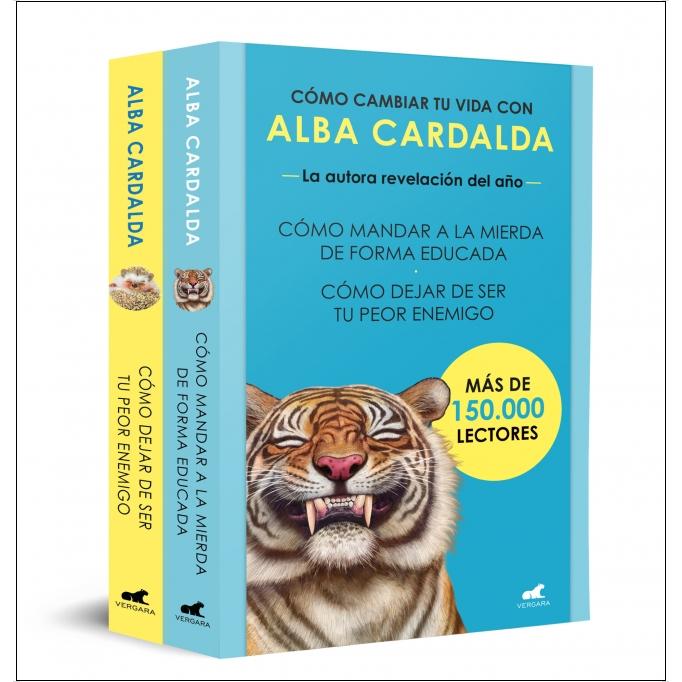 Imagem 0 de Pack Alba Cardalda (Cómo mandar a la mierda de forma educada + Cómo dejar de ser tu peor enemigo) (Capa mole)