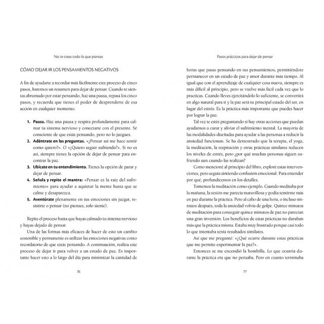 No te creas todo lo que piensas (edición ampliada y actualizada): El sufrimiento empieza y termina en tu cabeza (Capa mole) 4
