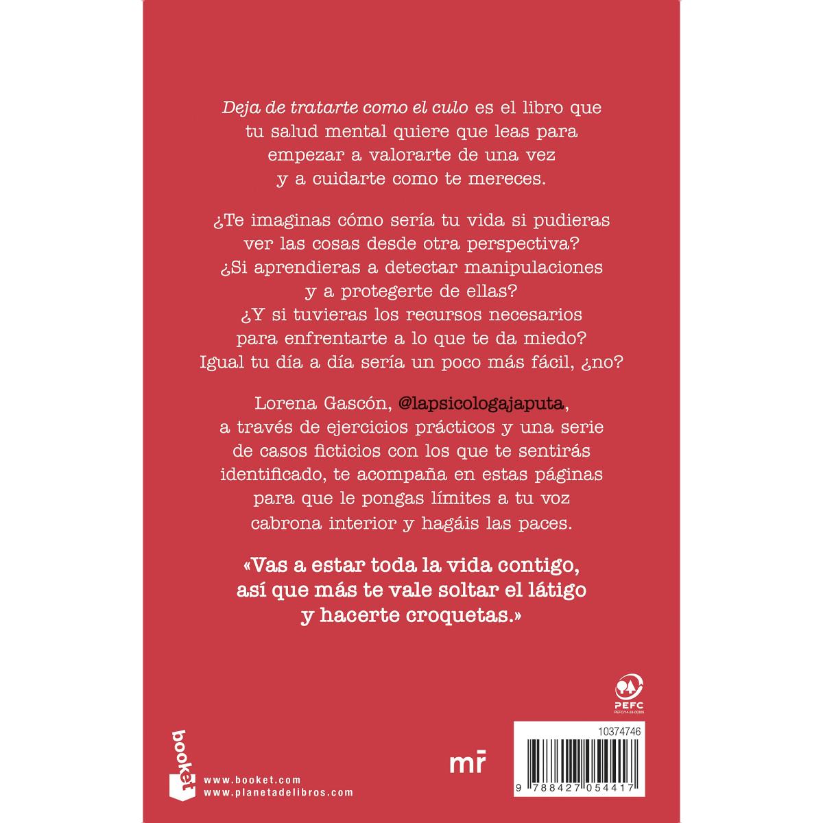 DEJA DE TRATARTE COMO EL CULO  (Bolsillo Tapa blanda) 2