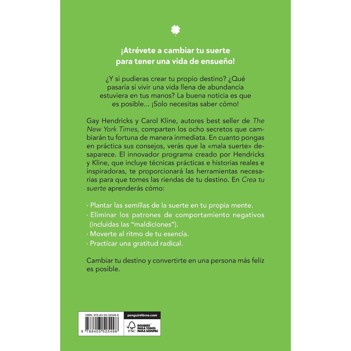 Crea tu suerte: Decide tu destino con 8 secretos que te cambiarán la vida (Capa mole) 2