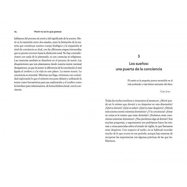 Morir no es lo que parece: El viaje entre la mente y la conciencia (Capa mole) 6