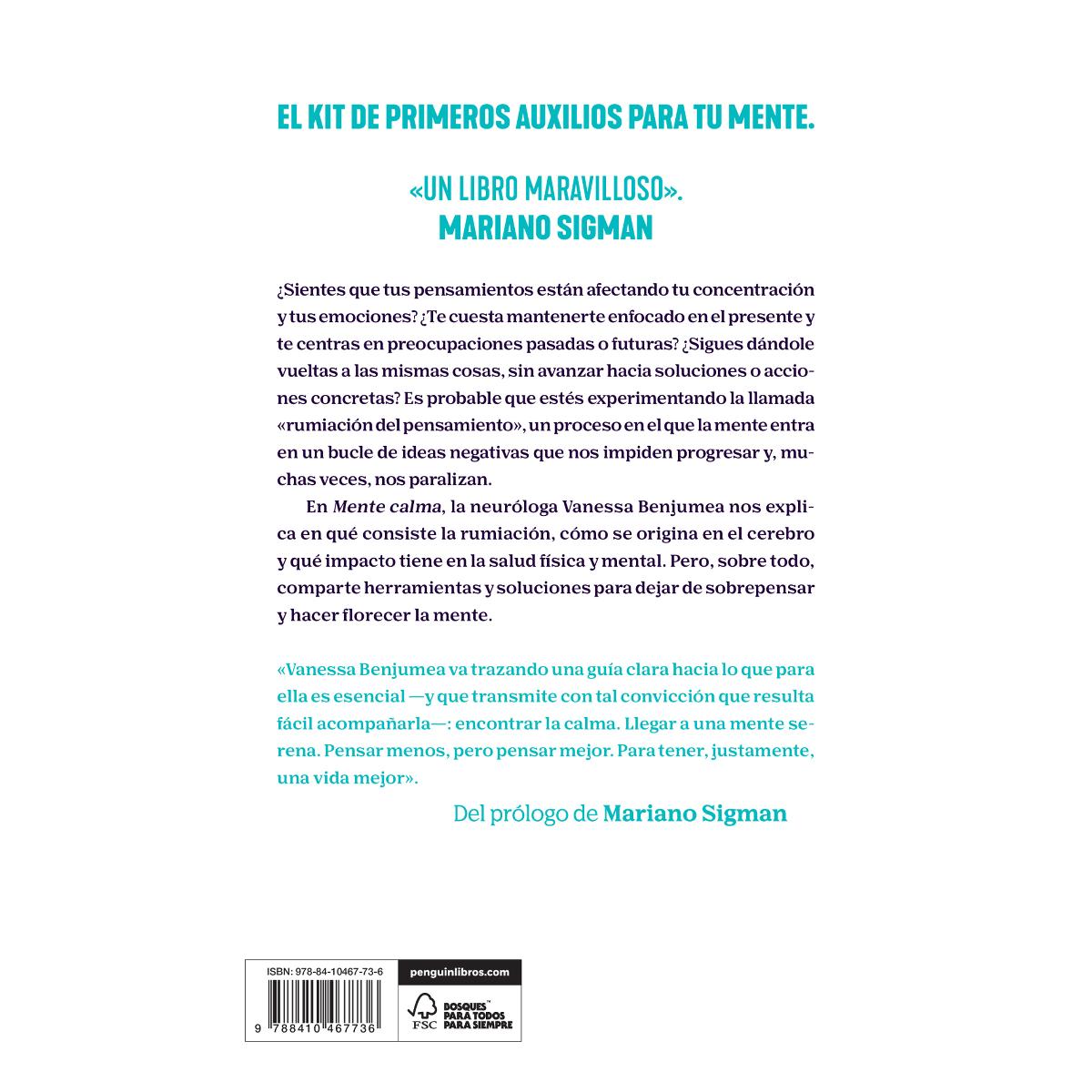 Mente calma: Primeros auxilios para aliviar lo bucles del pensamiento (Capa mole) 2