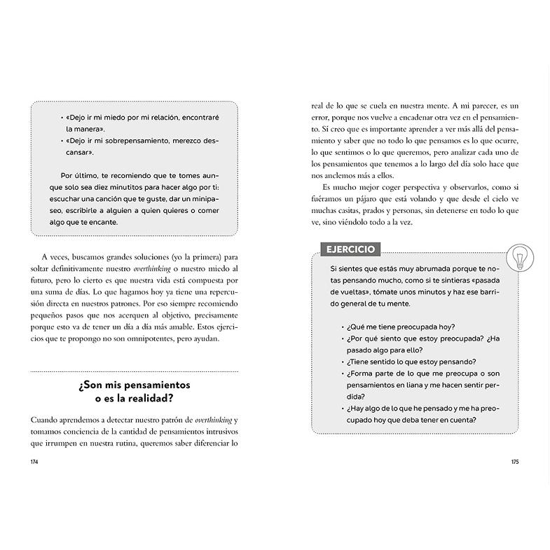 Cómo dejar de dar vueltas a todo: Deja de sobrepensar las cosas y confía en ti (Capa mole) 6
