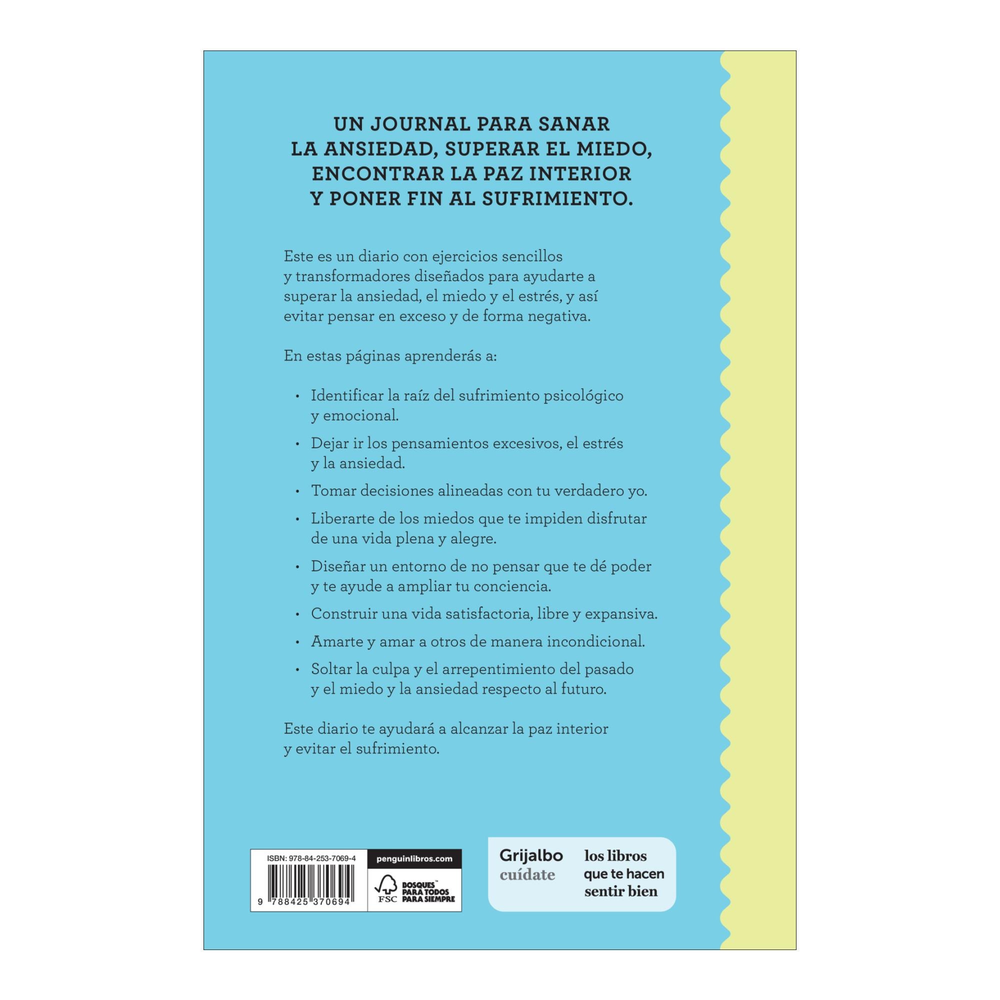 Journal. No te creas todo lo que piensas: Journal para sanar tu ansiedad (Capa mole) 2