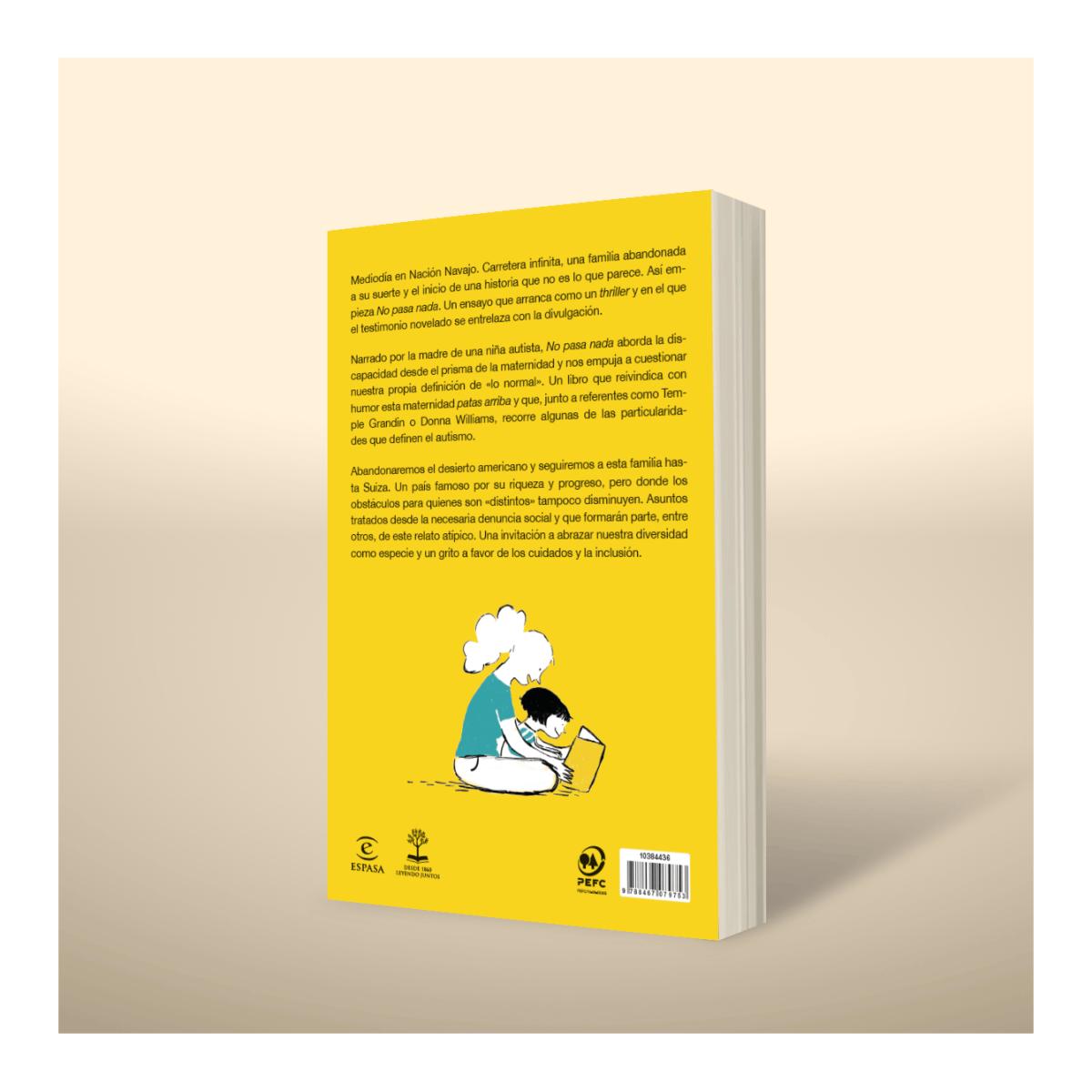 No pasa nada: Un libro atípico sobre autismo, discapacidad y maternidad patas arriba (Capa mole com abas) 3