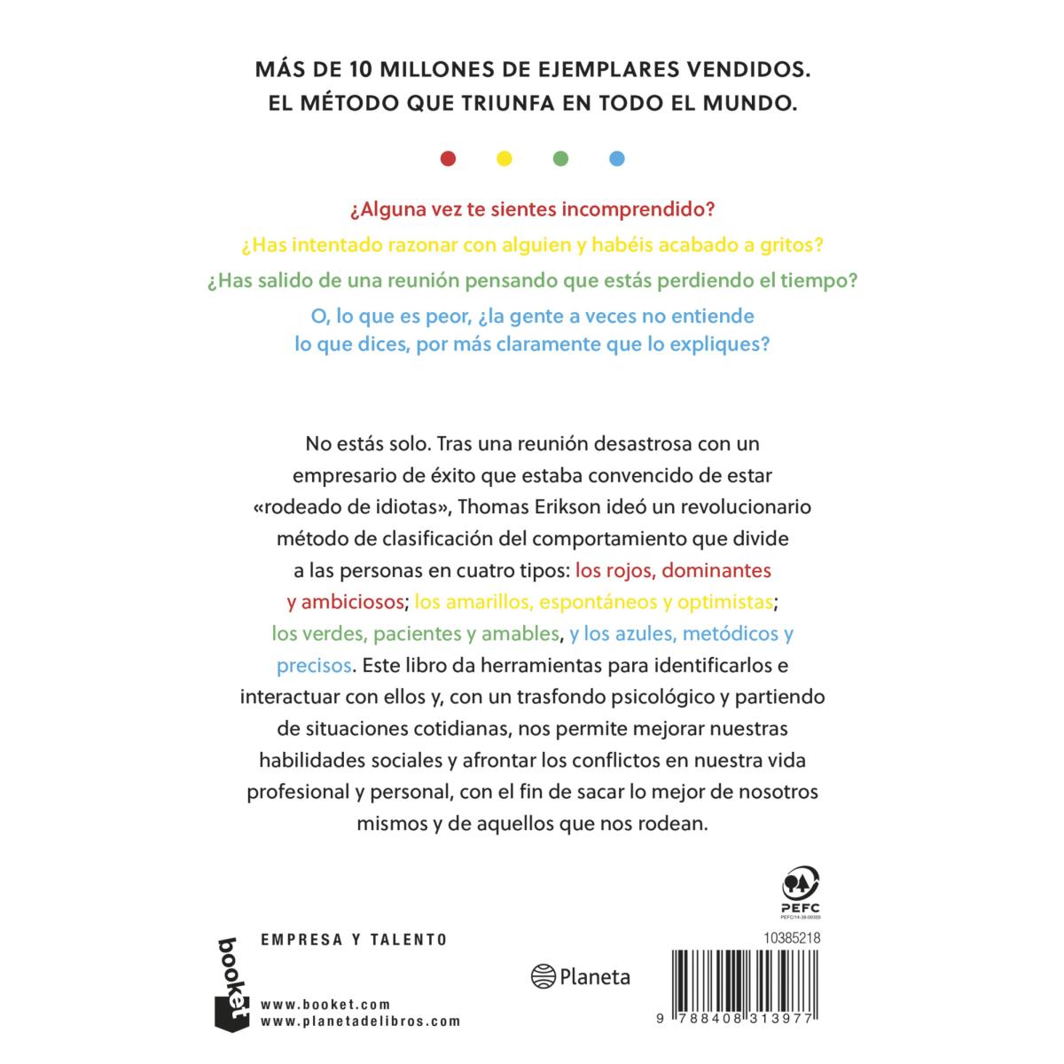 Rodeados de idiotas: Los cuatro tipos de personalidades (o cómo entender a quienes cuesta tanto entender) (Bolso) 2