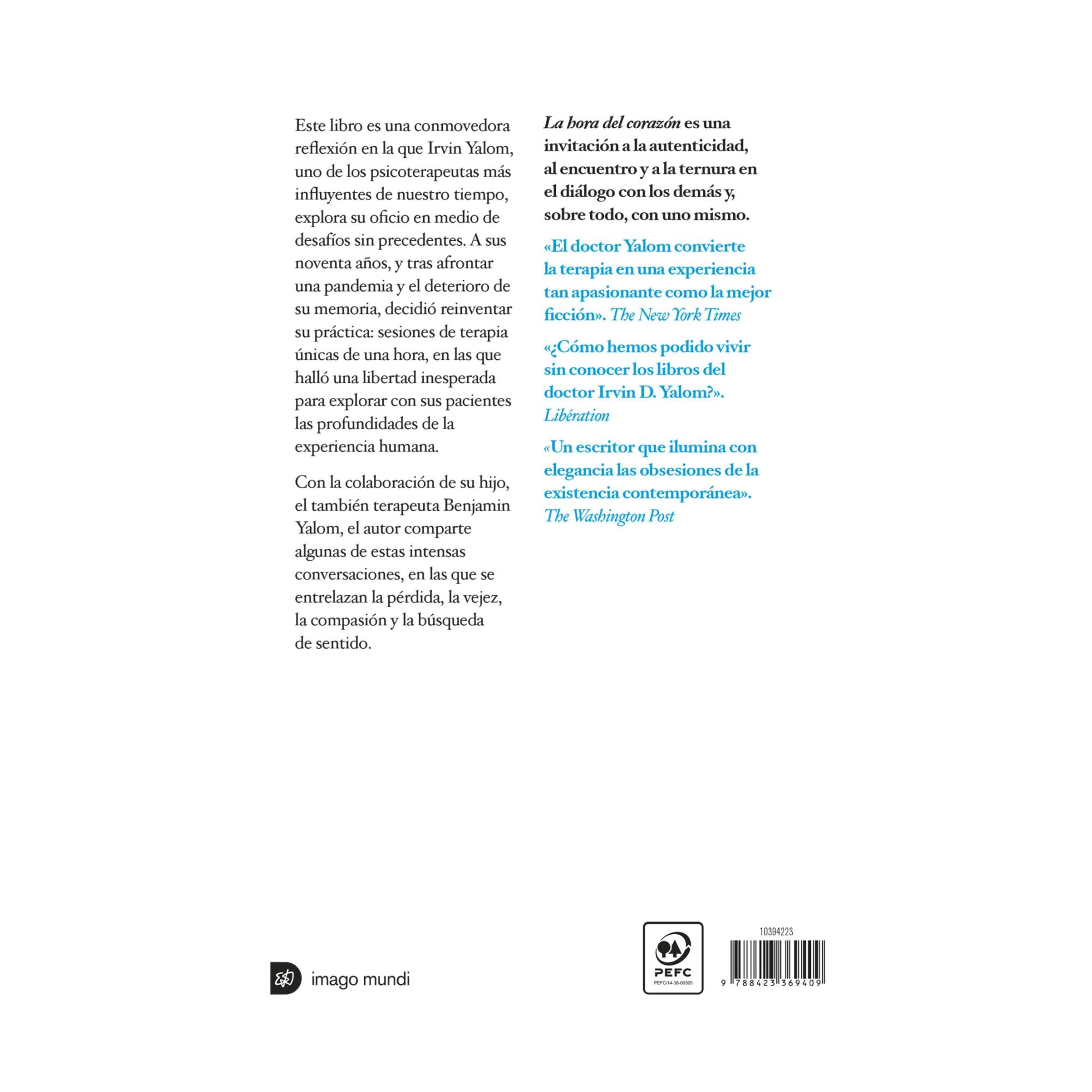 La hora del corazón: Terapia, una conversación honesta en el aquí y el ahora (Capa mole com abas) 2