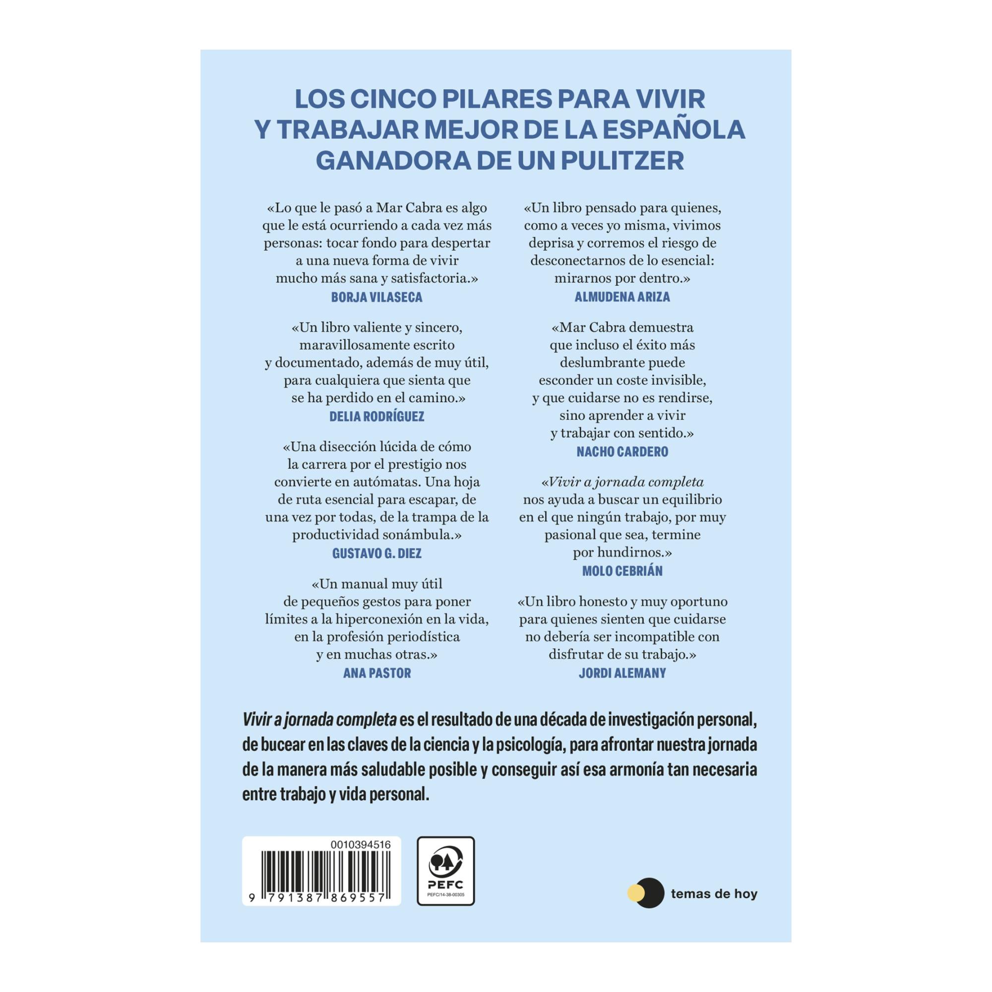 Vivir a jornada completa: Un camino hacia otra forma más sana de trabajar (Capa mole com abas) 2