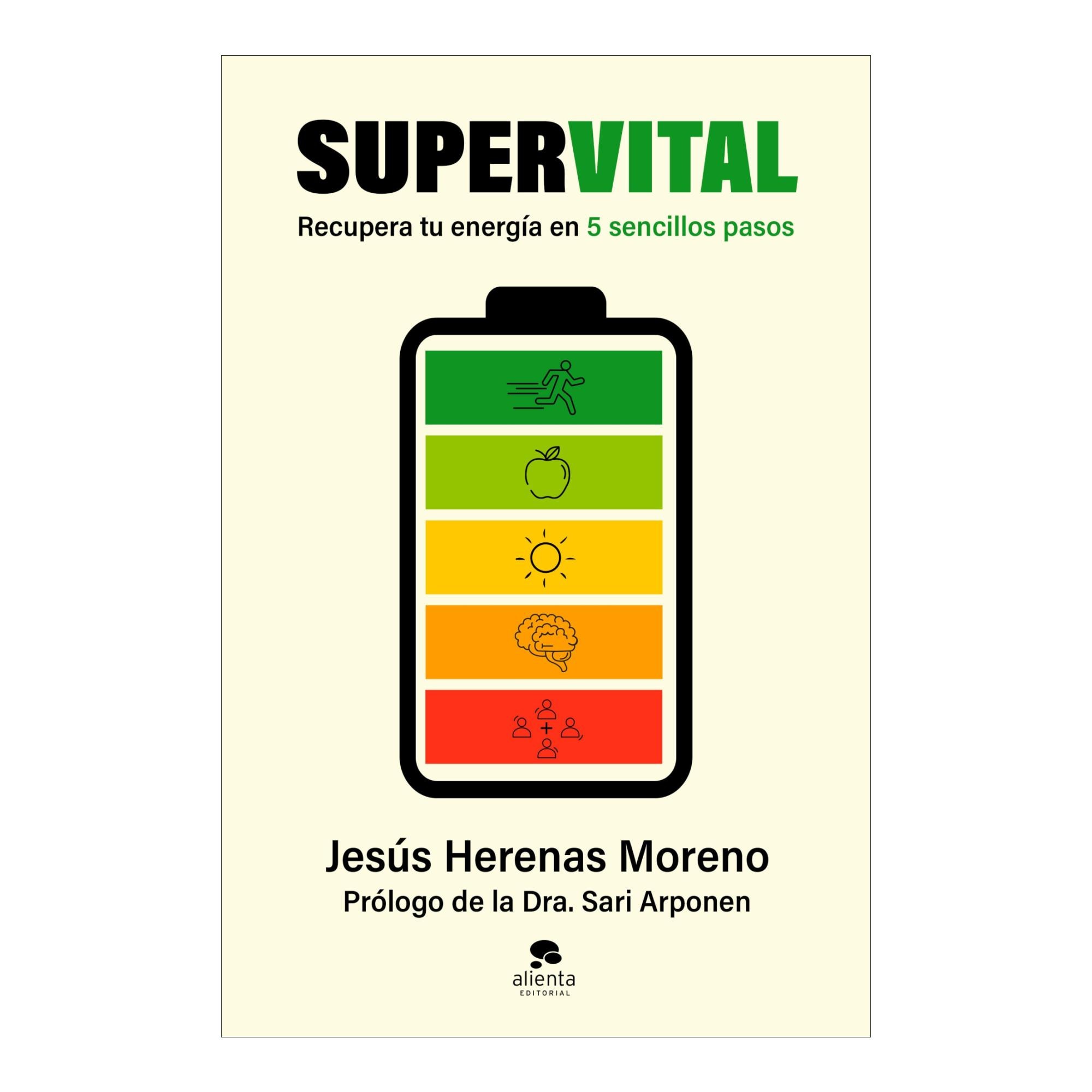 Imagem 0 de Supervital: Recupera tu energía en 5 sencillos pasos (Capa mole com abas)