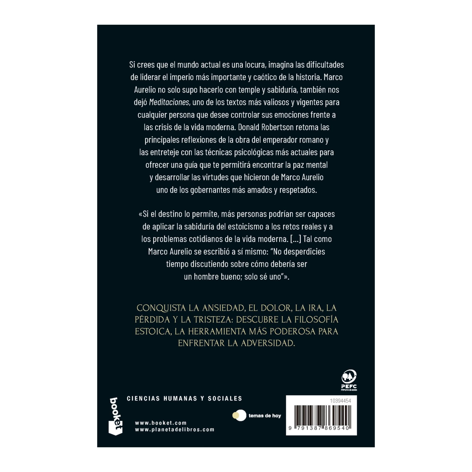 Piensa como un emperador romano: La filosofía estoica de Marco Aurelio para dominar tus emociones y gobernar tu vida (Bolso) 2