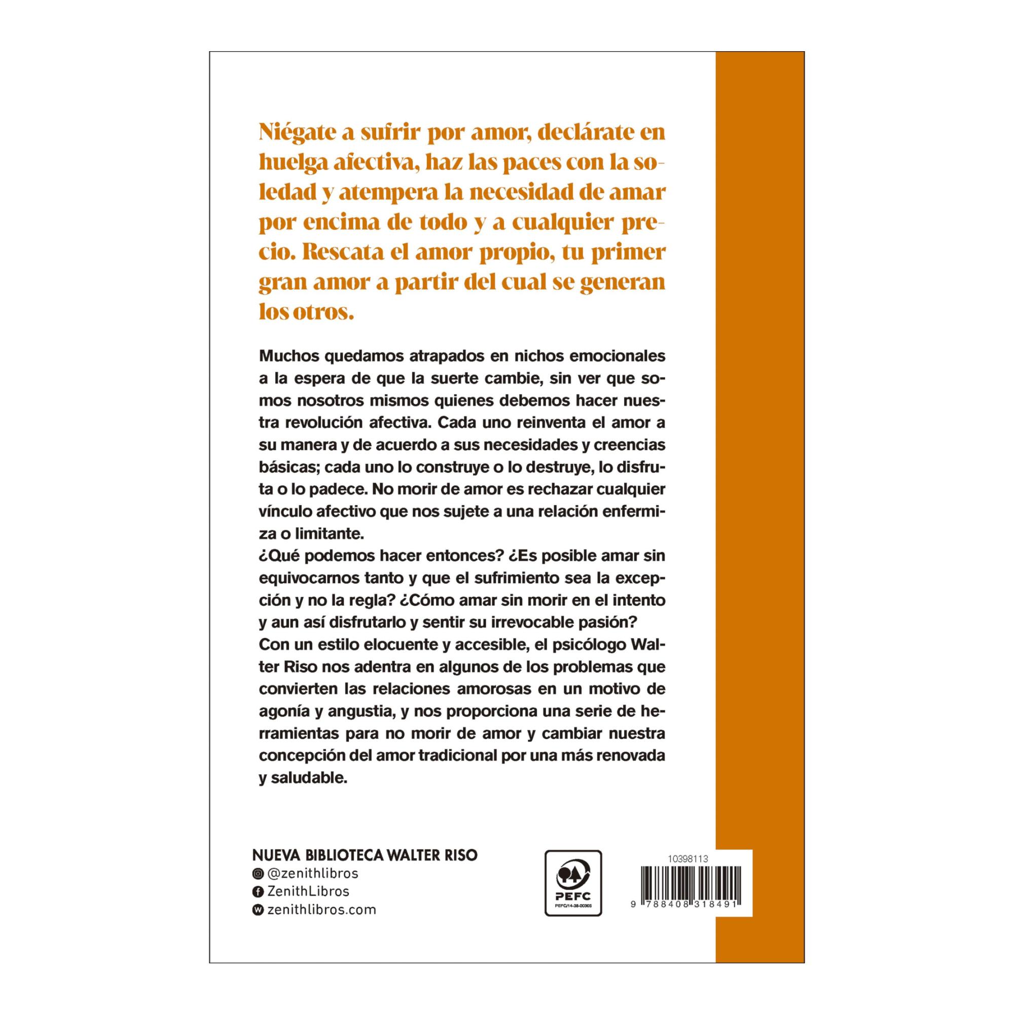 Manual para no morir de amor: Diez principios de supervivencia afectiva (Capa mole com abas) 2