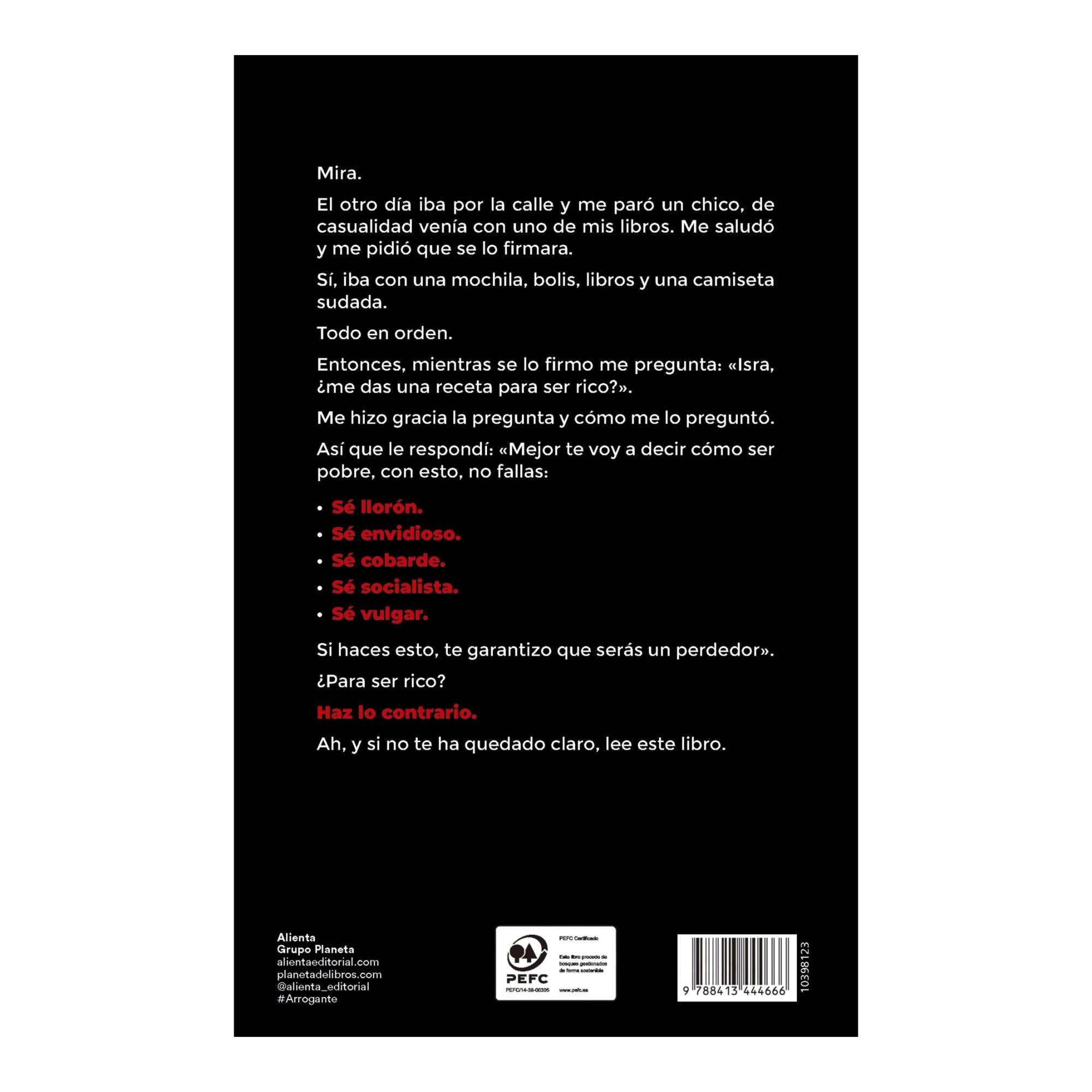 Arrogante: El libro de mentalidad de Isra Bravo (Capa mole com abas) 2
