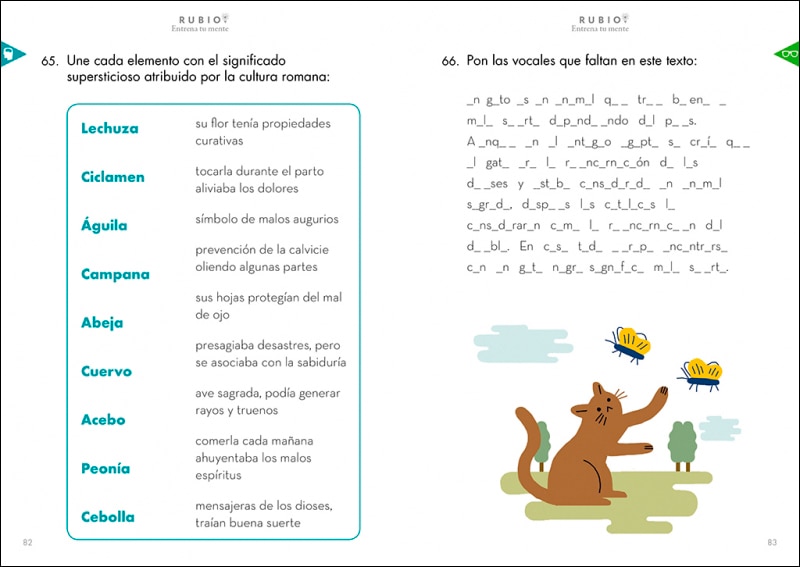 Ejercicios para potenciar la memoria y la concentración (edición exclusiva) (rubio. Entrena tu mente) 7