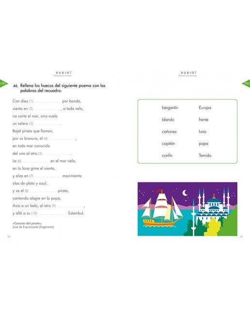 Ejercicios y juegos para fortalecer la memoria y la concentración (Rubio. Entrena tu mente) 3