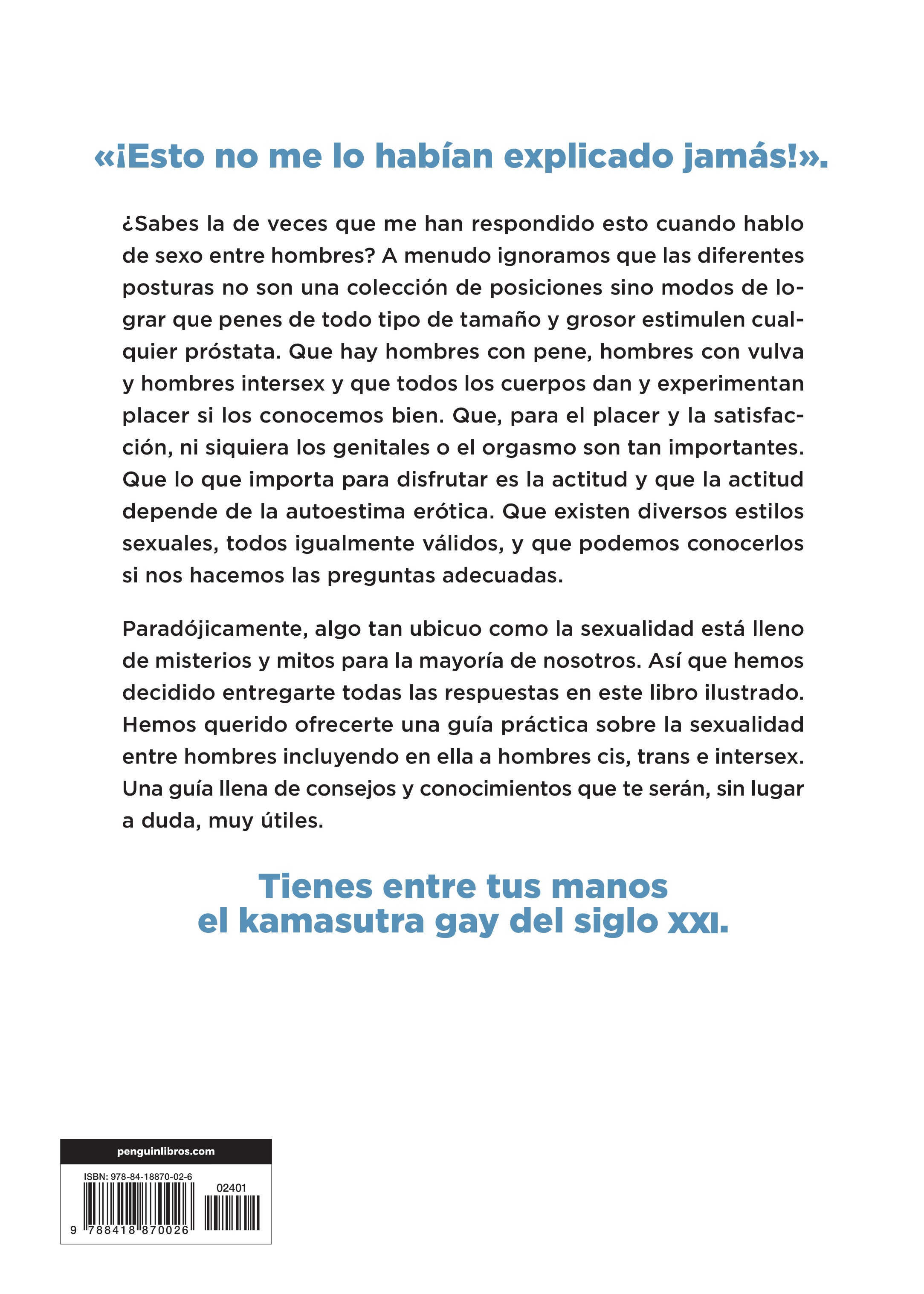 EL KAMA SUTRA GAY DEL SIGLO XXI  (Tapa dura Tapa blanda con solapas) 2