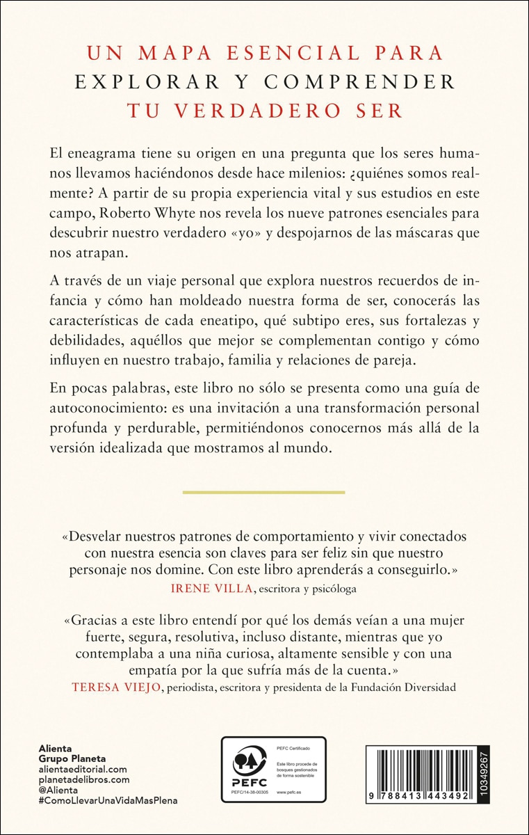 Cómo llevar una vida más plena gracias al eneagrama: Con la colaboración de Margarita Guerra, presidenta de la Asociación E  (Tapa blanda con solapas) 2