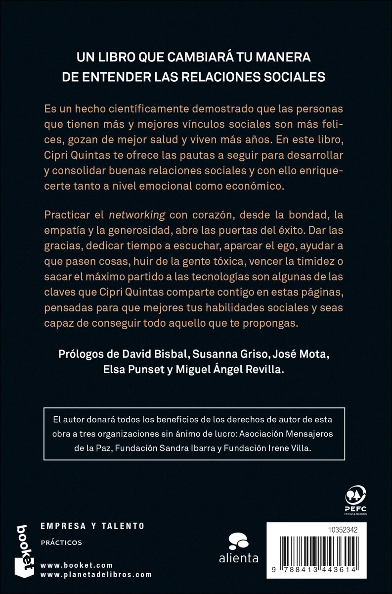 El libro del networking: Las 15 claves para relacionarte socialmente con éxito  (Bolsillo) 2
